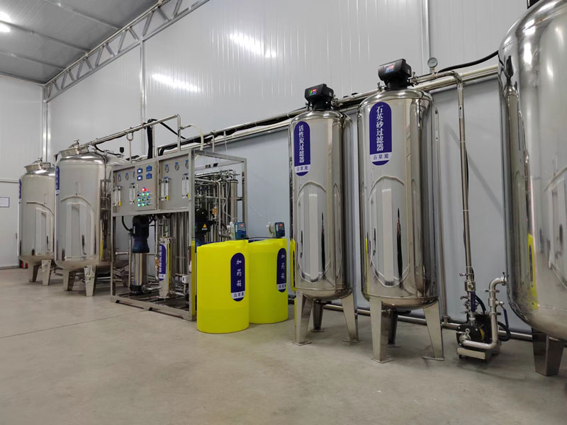 煙廠1噸無菌雙級反滲透