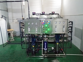 遼寧省沈陽市某檢車線反滲透水處理設(shè)備安裝